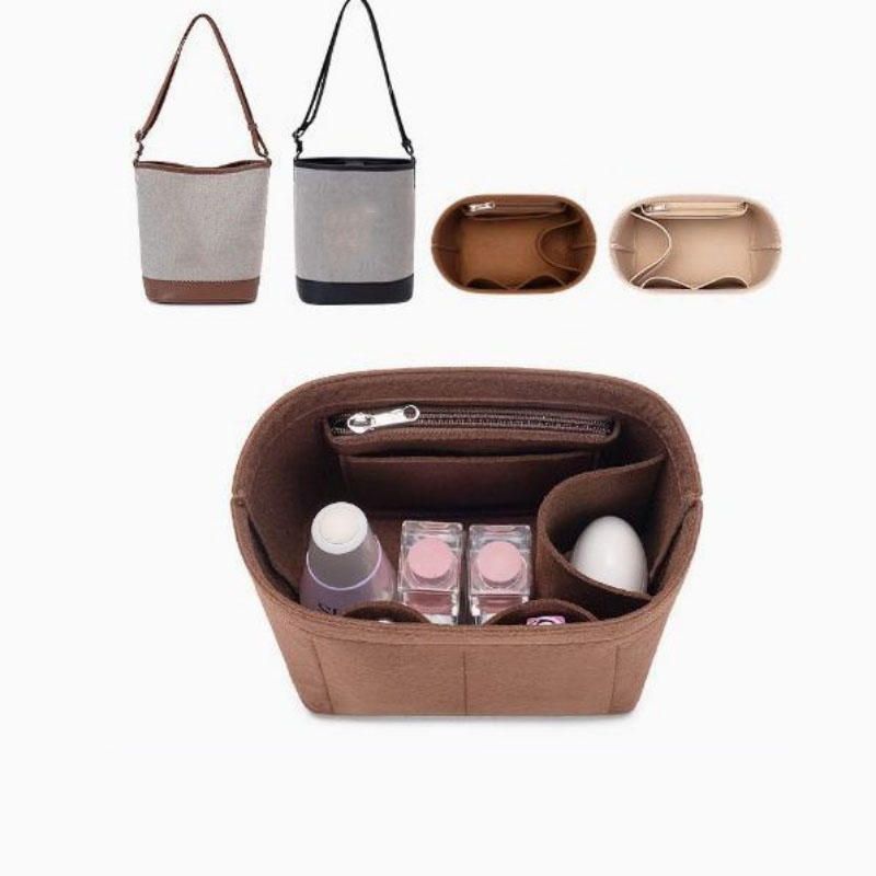 Multi-Pocket Felt Handbag Orga - Backpack Insert Organizer review and price