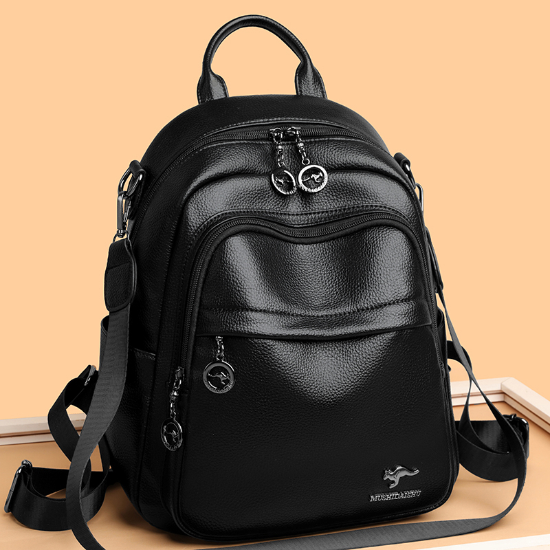 2026 Waterproof PU Leather Wom - Travel Backpack Anti Theft review and price