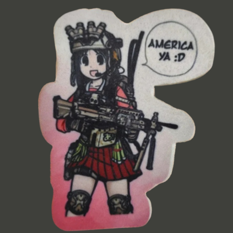 Anime Girl Tactical Patch Mili - Urban Backpack Tactical review and price
