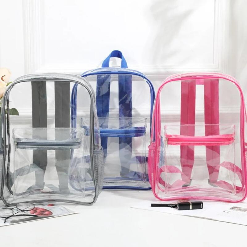 Hot Sale Transparent PVC Outdo - Canvas Backpack Casual review and price