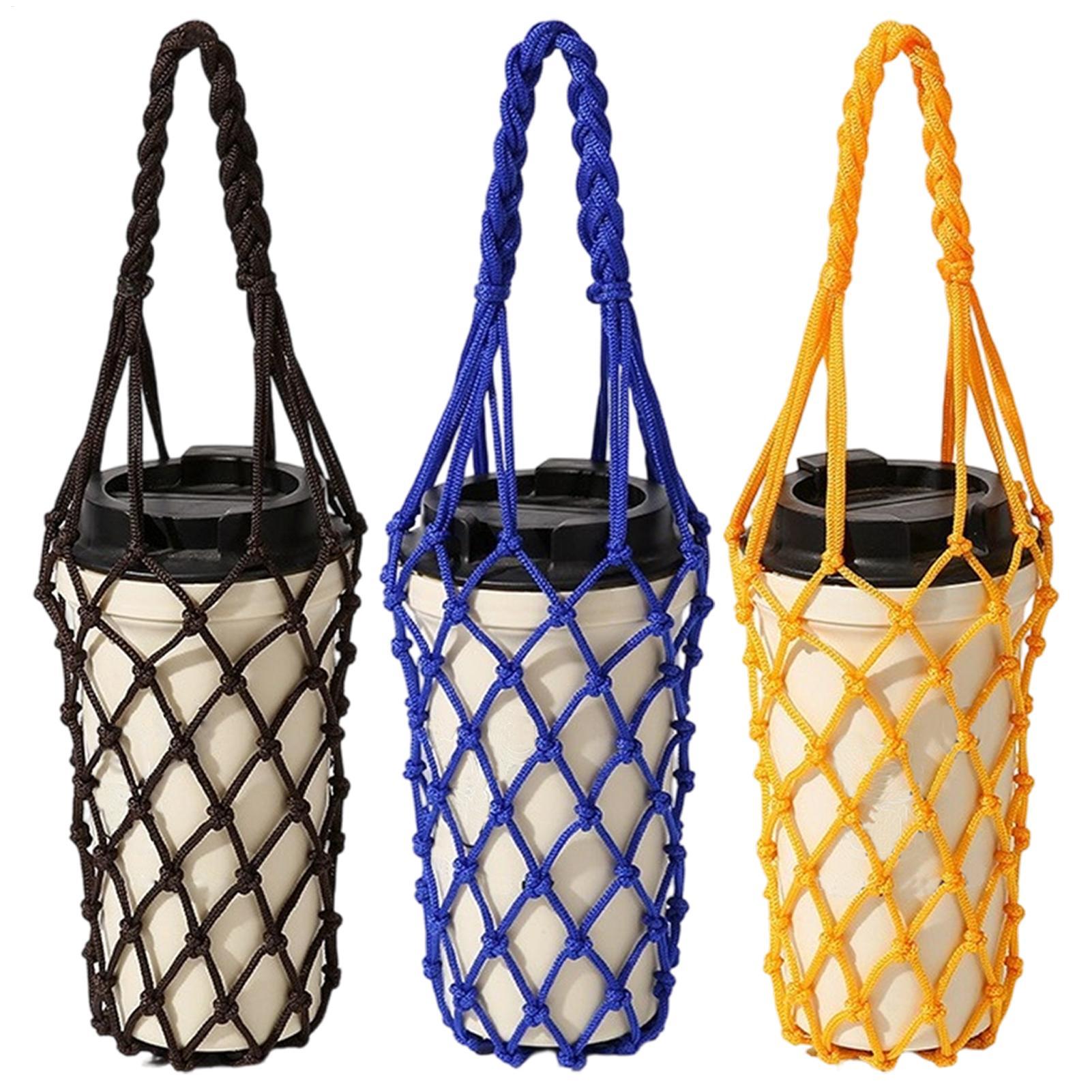 1pcs Water Bottle Bag Crochet  - Hydration Pack Outdoor review and price
