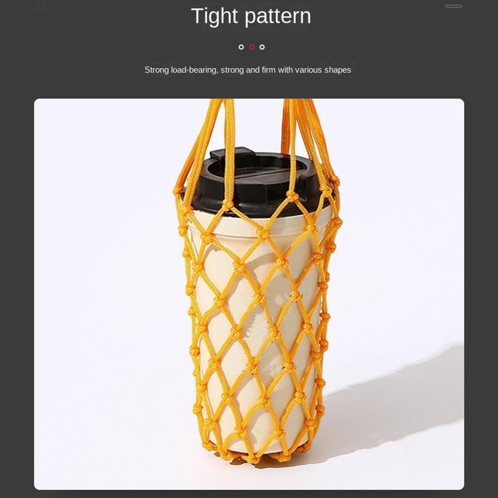 1pcs Water Bottle Bag Crochet  - Hydration Pack Outdoor review and price