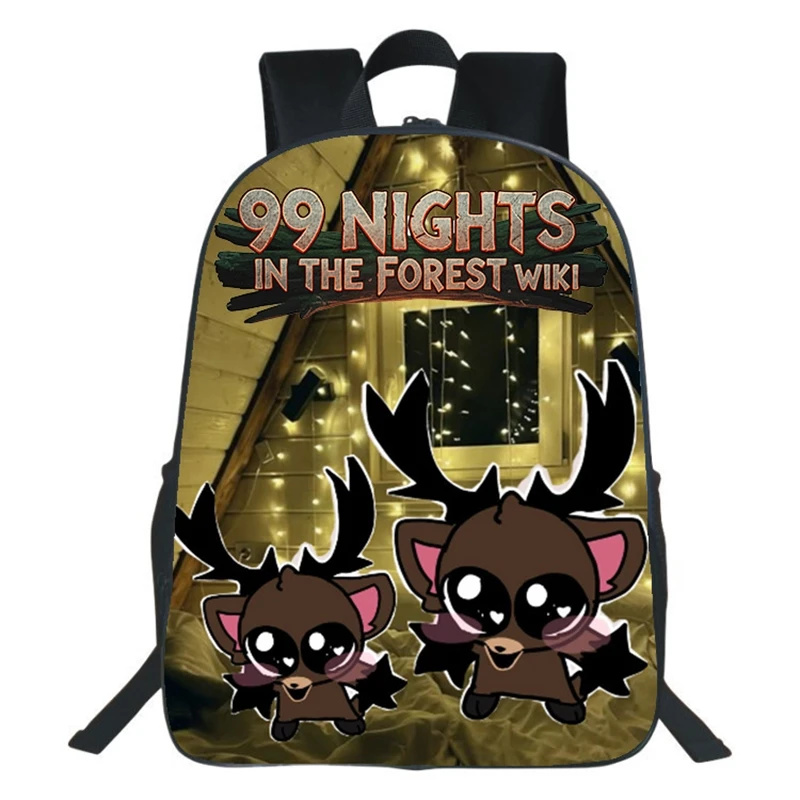 99 Nights In The Forest Game B - School Backpack Teen review and price